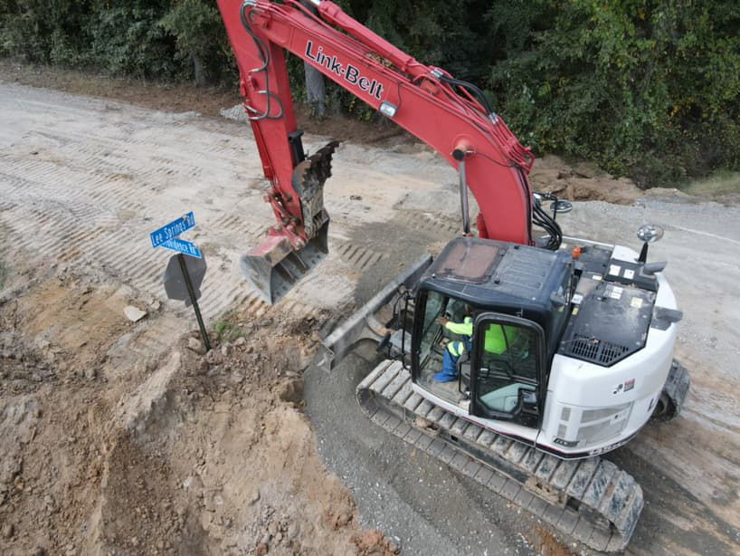 Road upgrades on Providence Road and Butram Drive.