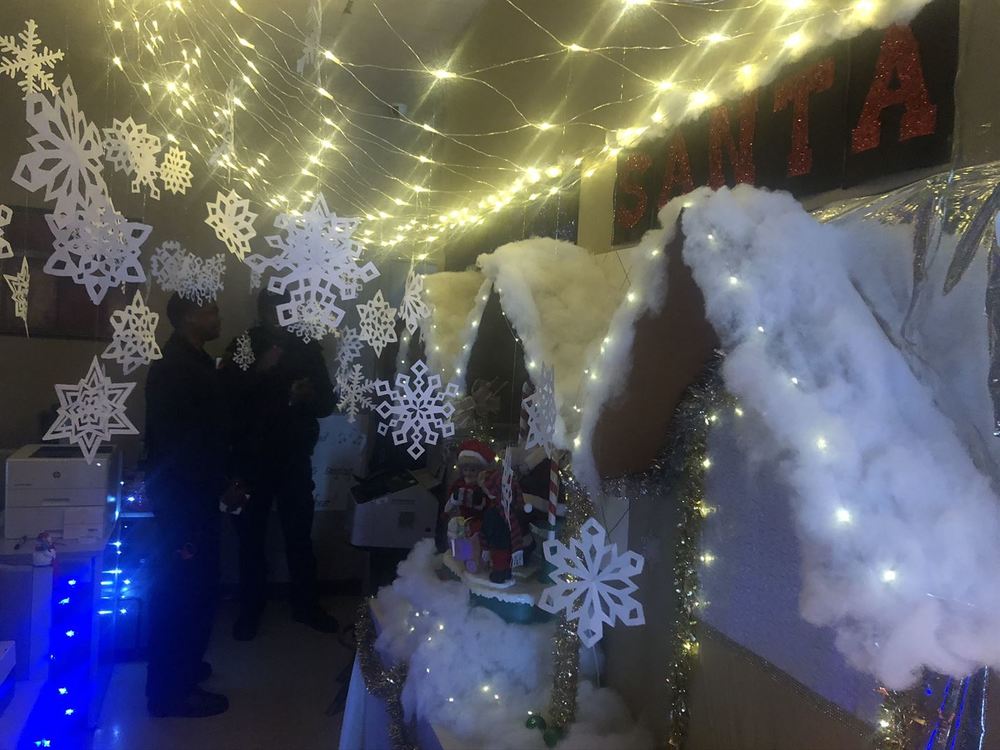 County Departments get in the Holiday Spirit with a decorating contest judged by the Pine Bluff Fire Department.